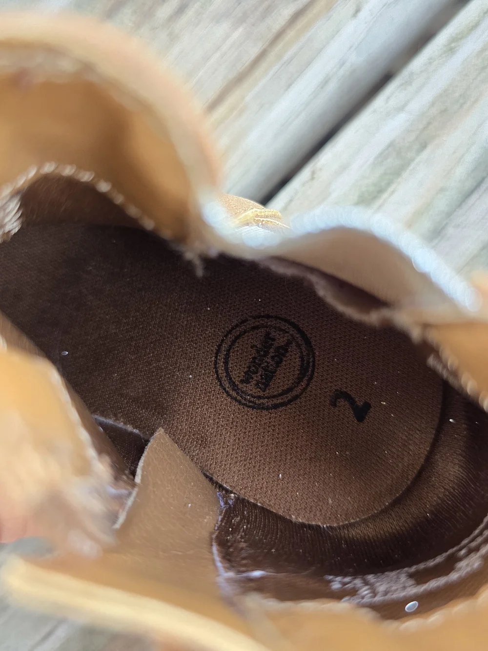 wonder nation Tan Owl Zip Boots for Kids